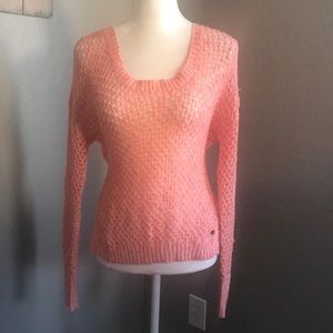 Roxy crochet sweatshirt